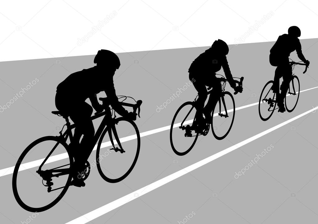 Competition of cyclists