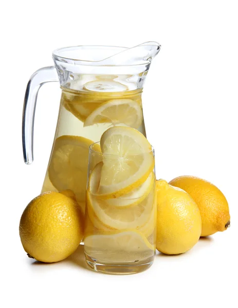 Zitronen im Glas — Stockfoto