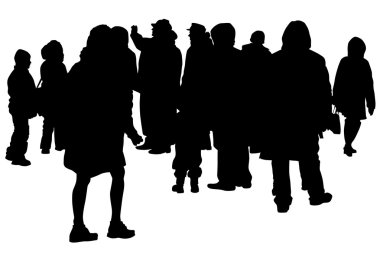 kalabalıklar insanların sokakta