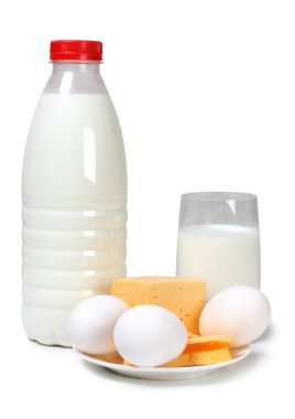 yumurta ve şişe süt