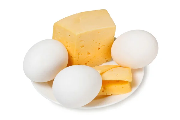 Uova e formaggio — Foto Stock