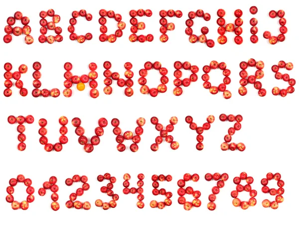 Apple alfabesi — Stok fotoğraf