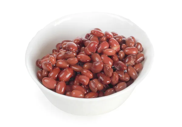 Vařené červené fazole — Stock fotografie