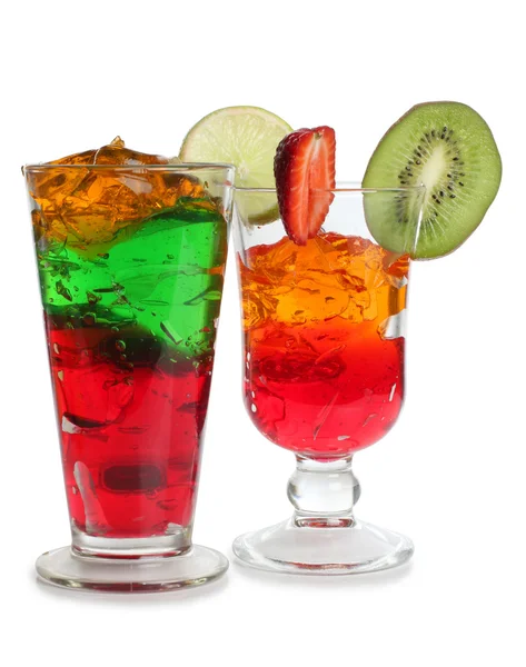 Frukt coctail glas — Stockfoto