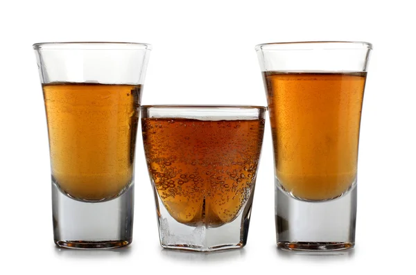 Pots en verre whisky — Photo