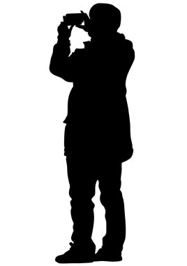 Fotoğraf stüdyosundaki adam.