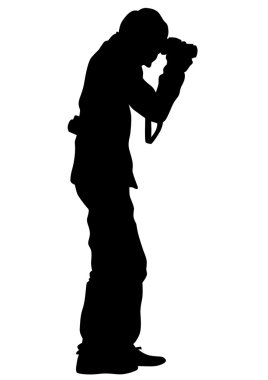 Fotoğraf gazeteci adam