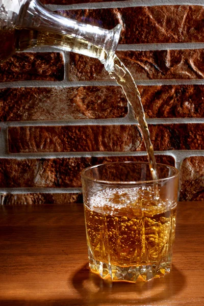 Whisky sobre piedra — Foto de Stock