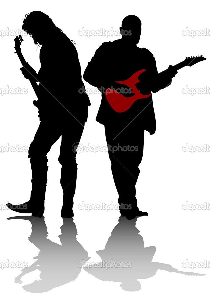 Two guitarists
