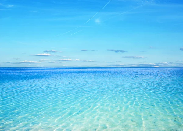 Hermoso Cielo Mar Azul —  Fotos de Stock