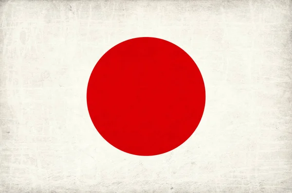 Bandera Japón Colores Rojo Blanco Rojo Espacio Copia Concepto Nacional —  Fotos de Stock