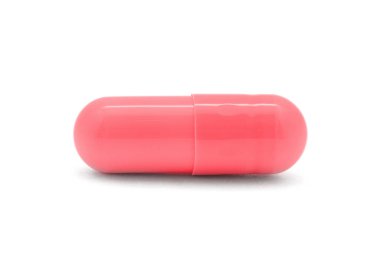 hap kapsülleri beyaz arkaplanda izole