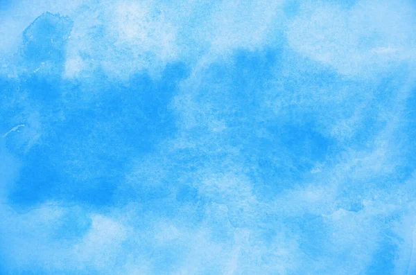 Abstract Blue Watercolor Background Texture — Stock Photo, Image