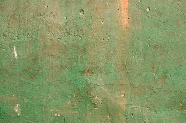 Groene Muur Grunge Achtergrond Textuur — Stockfoto