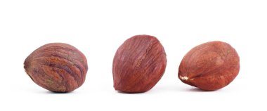 Fındık fındığı beyaz arkaplanda izole