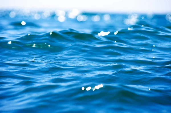 Свет Морском Фоне Волны — стоковое фото