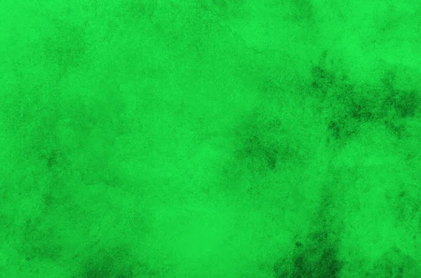 Abstract Groene Aquarel Achtergrond Textuur — Stockfoto