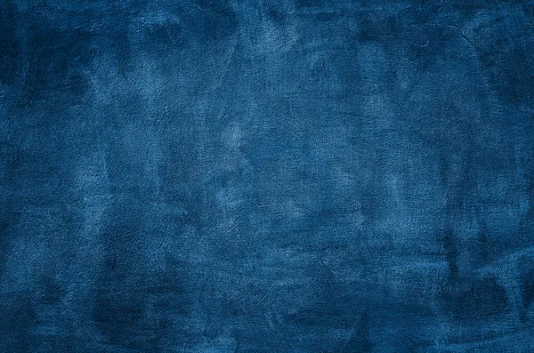 Kék Grunge Fal Háttér Textúra — Stock Fotó