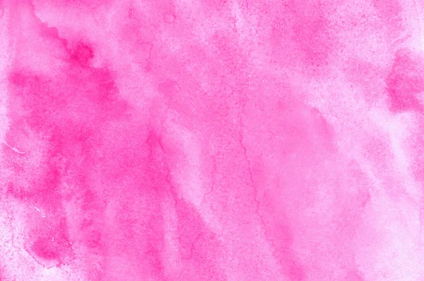 Astratto Rosa Acquerello Sfondo Texture — Foto Stock