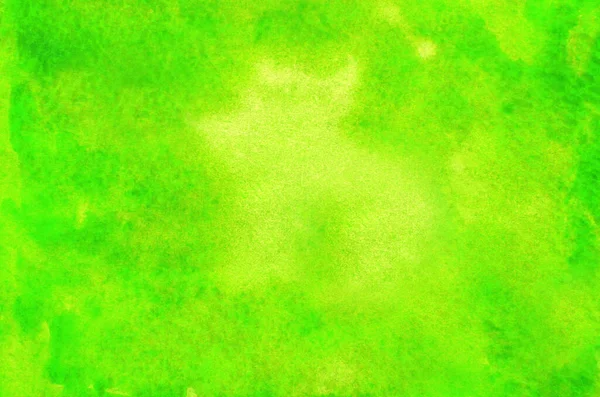 要旨緑の水彩の背景テクスチャ — ストック写真
