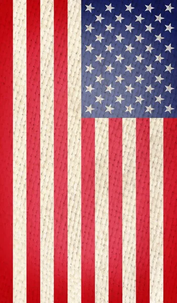 Bandeira Americana Cor Fundo Eua Bandeira Estados Unidos Língua Americana — Fotografia de Stock
