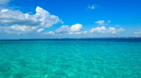 Céu Bonito Mar Azul — Fotografia de Stock