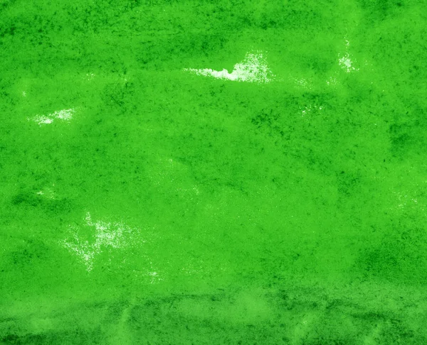 Zielony Akwarela Papierze — Zdjęcie stockowe