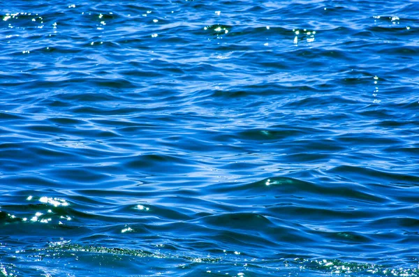 Eau Mer Bleue Texture Fond — Photo