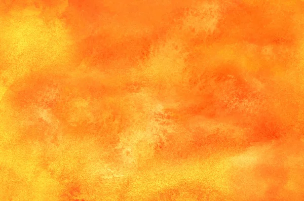 Abstract Orange Watercolor Background Texture — Stock Photo, Image