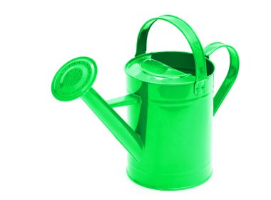 Yeşil sulama beyaz bir arka plan üzerinde izole olabilir