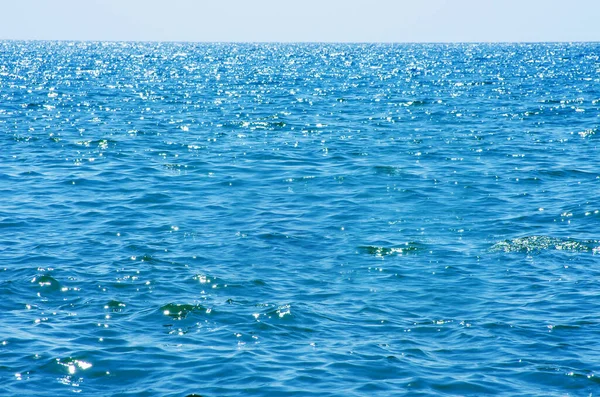 Синя Морська Текстура Водного Фону — стокове фото