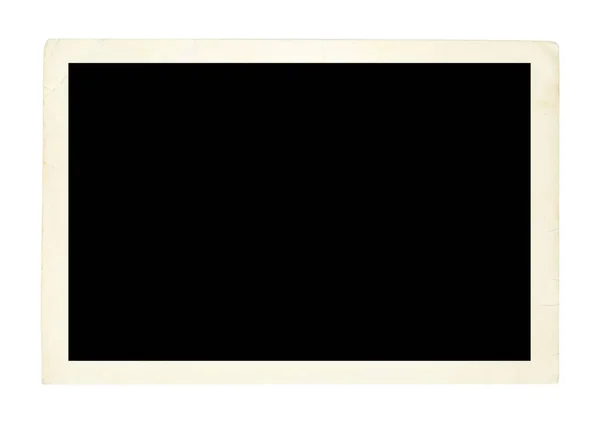 Photo Frame Card Isolated White Backgrounds — Stock Photo, Image