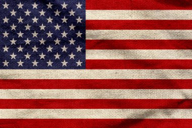 çuval dokusuna yakın çekim