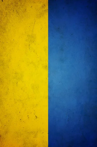 Grunge Abstrakt Konsistens Bakgrund Med Ukraina Flagga Färger — Stockfoto