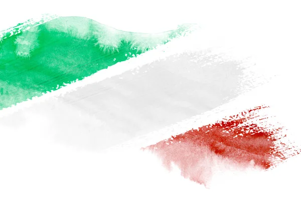 Vlajka Itálie Pozadí Textury — Stock fotografie