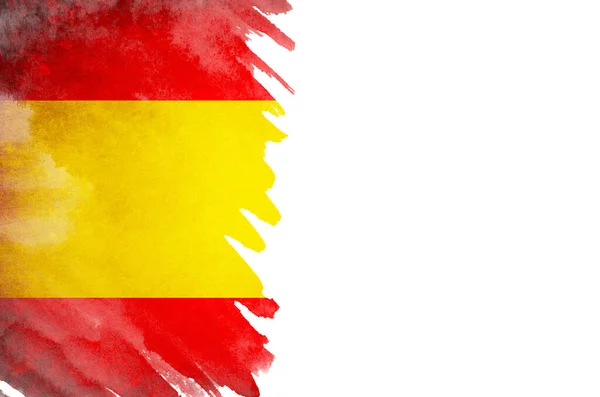 Fondo Grunge Colores Bandera Española —  Fotos de Stock