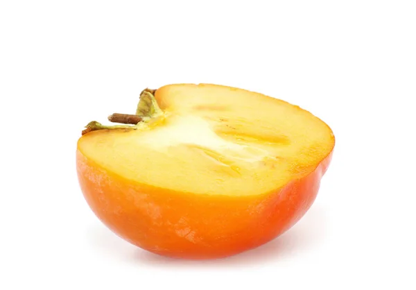 Persimmon Fruits Isolated White — Stock Photo, Image