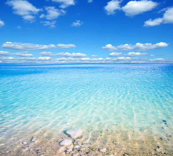 Hermoso Cielo Mar Azul —  Fotos de Stock