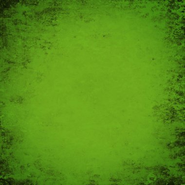 metin için alanı olan grunge yeşil arkaplan