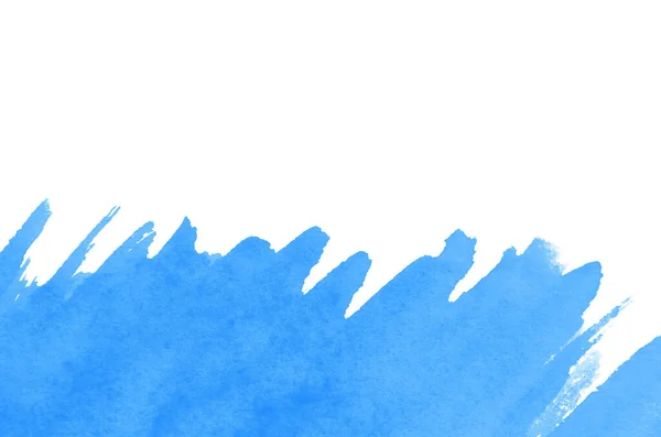 Абстрактний Синій Акварельний Фон — стокове фото