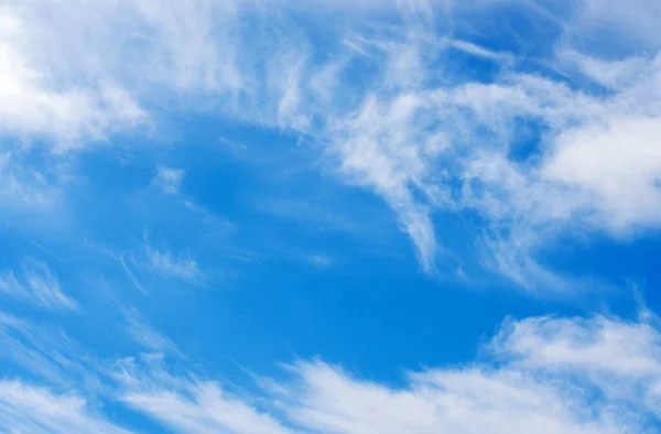 White Clouds Blue Sky — Stock Photo, Image