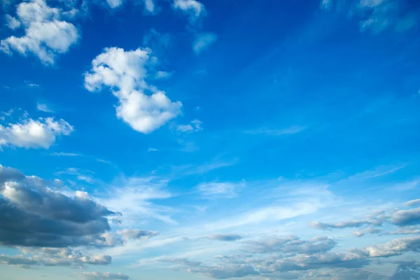 Nubes Blancas Cielo Azul —  Fotos de Stock