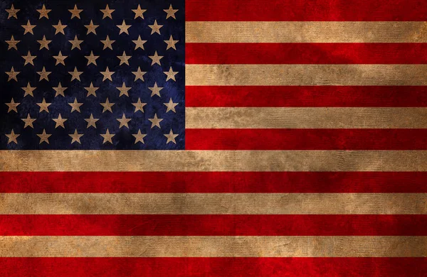 Zászló Usa Grunge Háttér — Stock Fotó