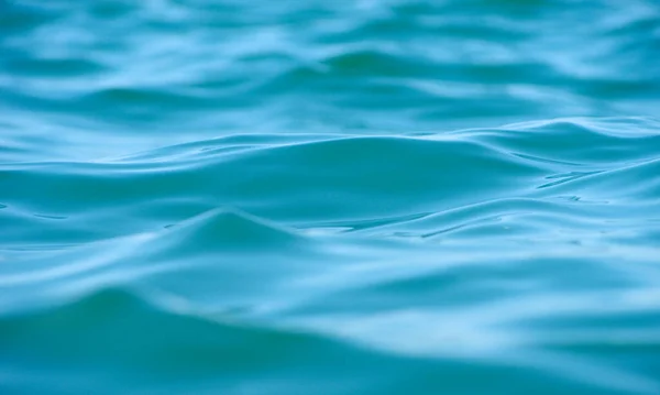 Kék Tengervíz Háttér Textúra — Stock Fotó