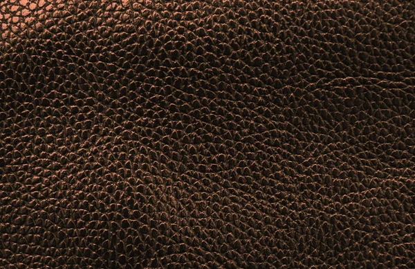 Bruine Lederen Achtergrond Textuur — Stockfoto