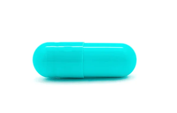 Pillen Capsules Geïsoleerd Witte Achtergrond — Stockfoto