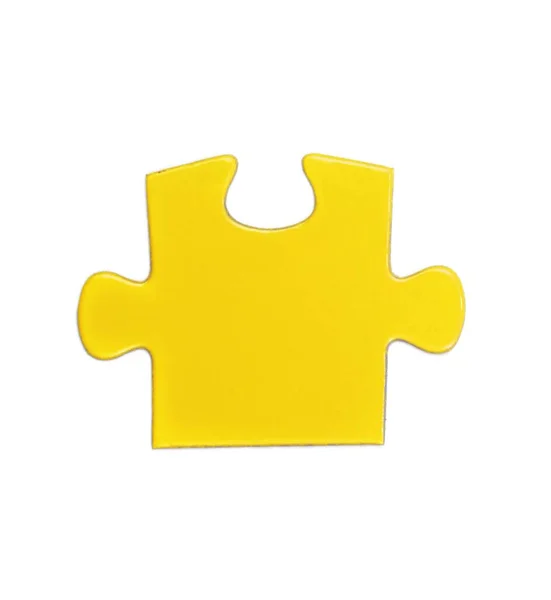 Puzzle Pieces White Background — Stock Photo, Image