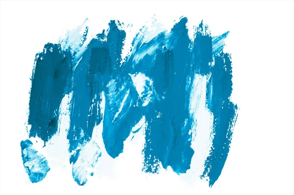 Kağıt üzerinde mavi boya konturları