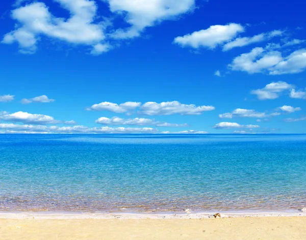 Hermoso Cielo Mar Azul —  Fotos de Stock