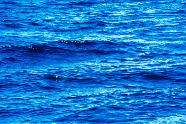 Eau Mer Bleue Texture Fond — Photo